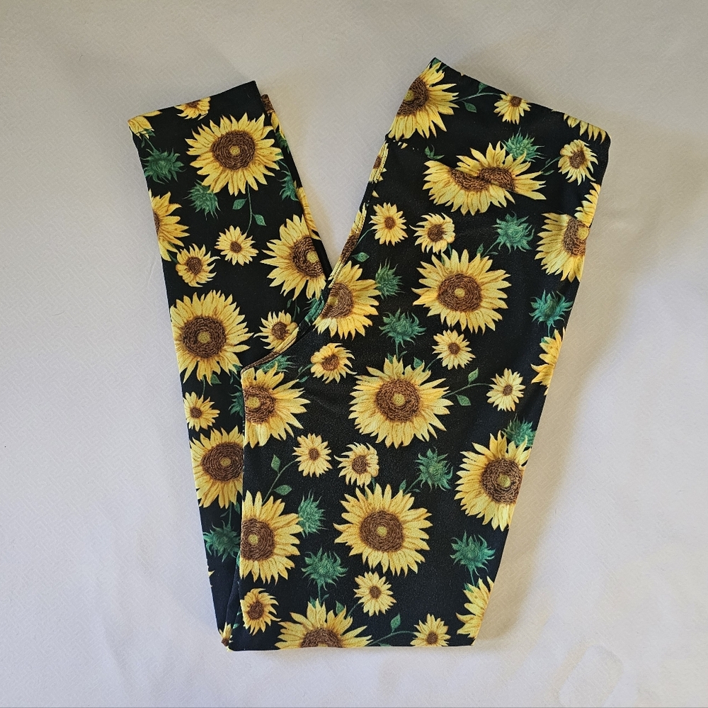 Fabulegs Sunflower Leggings M